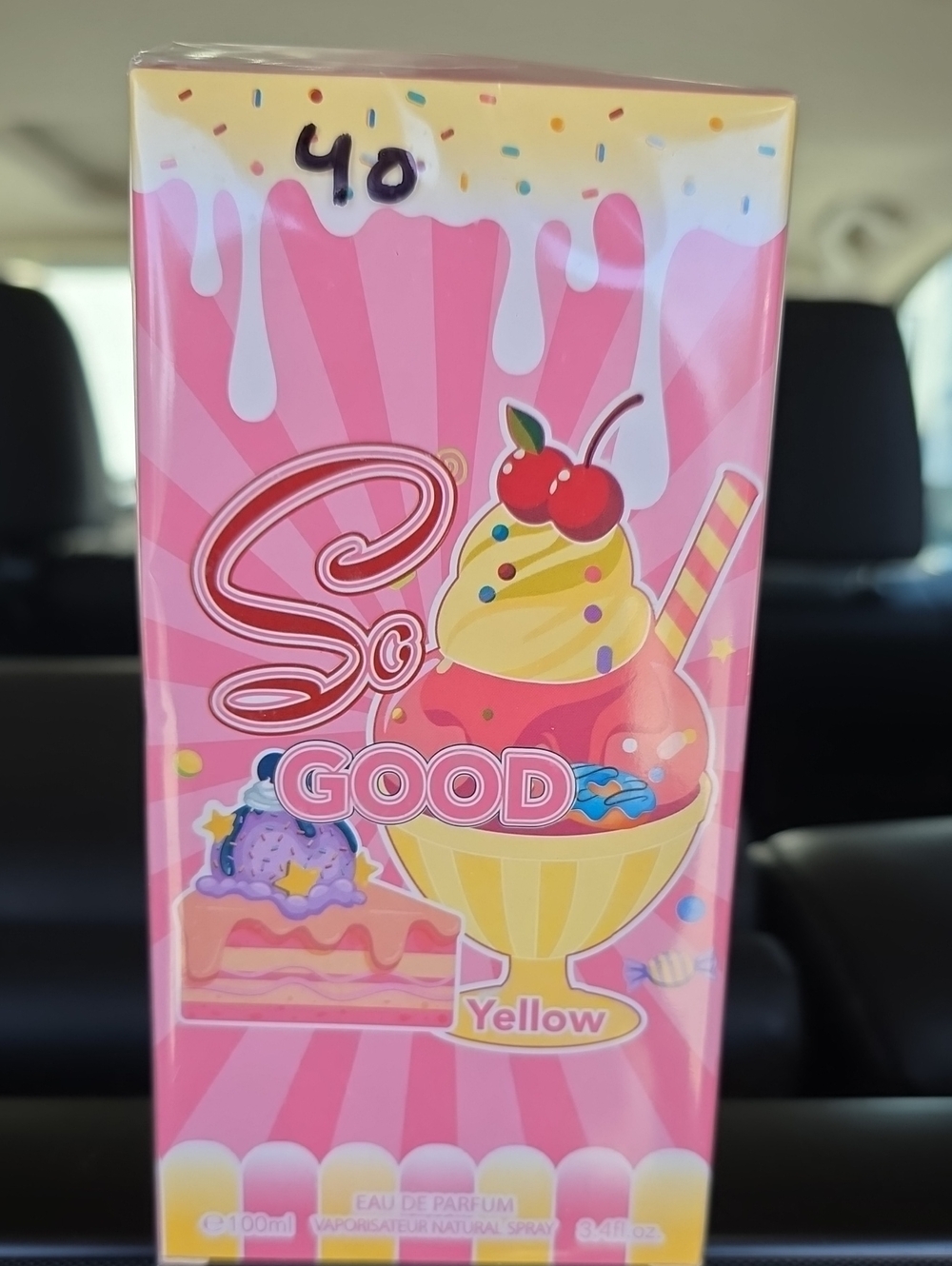 Yellow Scented Party Favor - Pink & Yellow